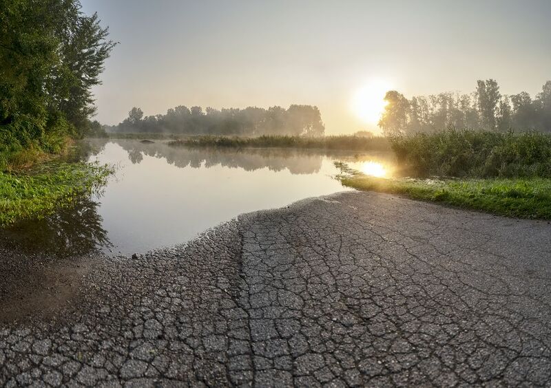 river,morning,sun Flooding фото превью