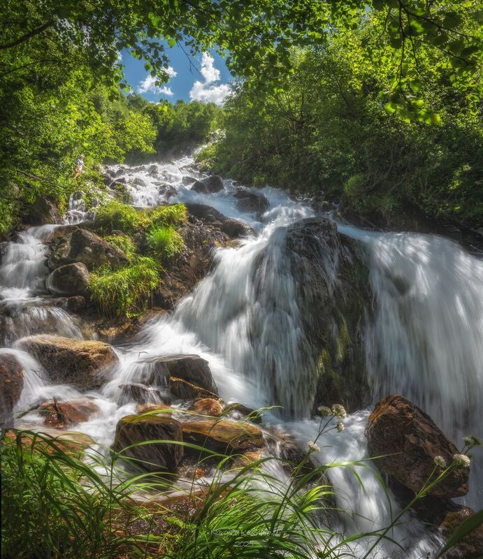 Чучхурский водопад фото превью