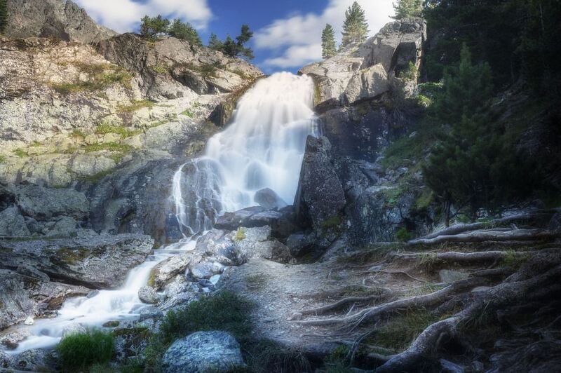 Водопад Куйгук. Горный Алтай фото превью
