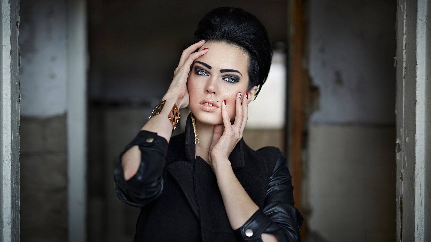 girl, sexy, девушка, портрет, black, Веселов Александр