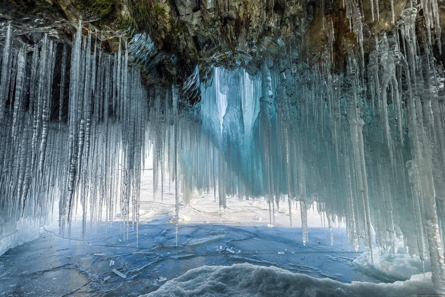 Байкал, Ольхон, зима, лёд, Сергей Пестерев