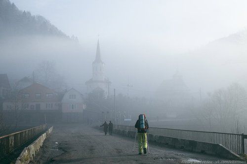 Подъем на Мармарошский массив