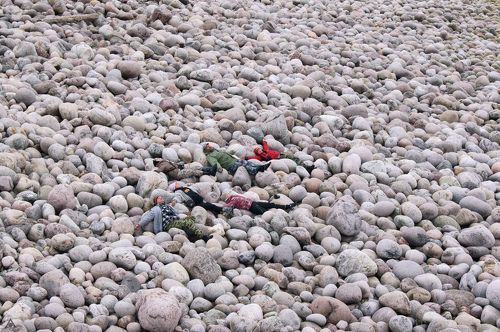 Лилипуты на пляже