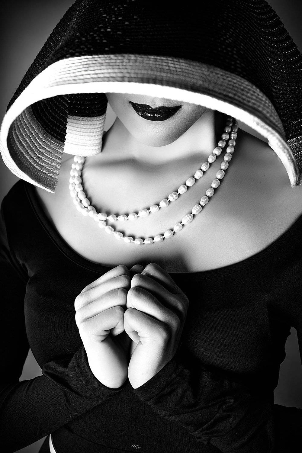 Beauty, Black and white, Glamour, Portrait, Studio, Woman, Руслан Болгов (Axe)