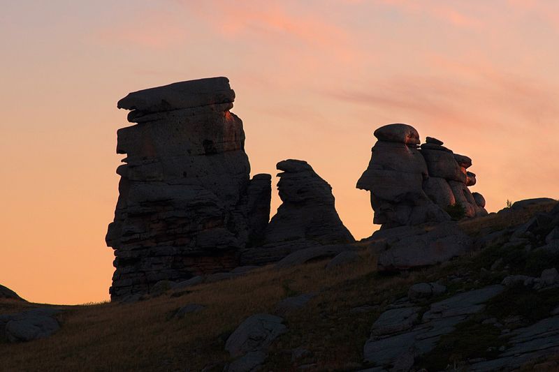 Казахстан. Балкантау. Ку. горы. башни. Башни Балкантау. фото превью