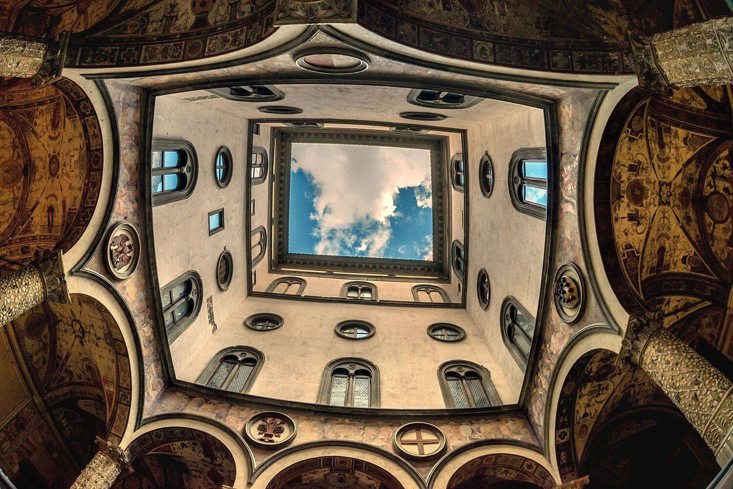 Городской пейзаж, Италия, КакПитер, Колодец, Флоренция, Борис Раба