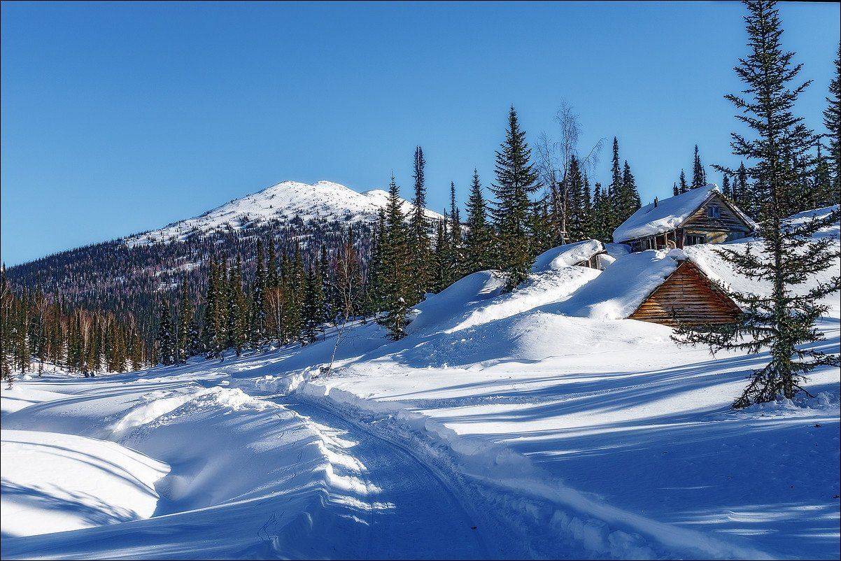 пейзаж, горы, весна , Александр Потапов