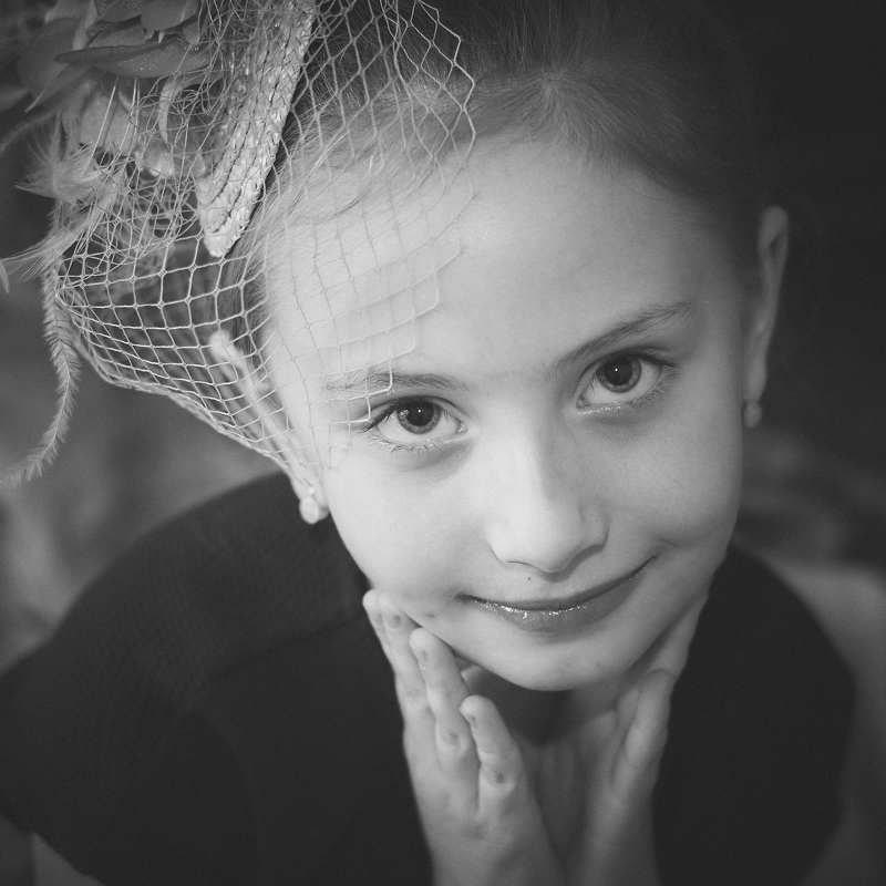 Девочка, Портрет, Шляпка, Ретро, Ребенок, Girl, Chld, Children, Kid, Portrait Марго фото превью