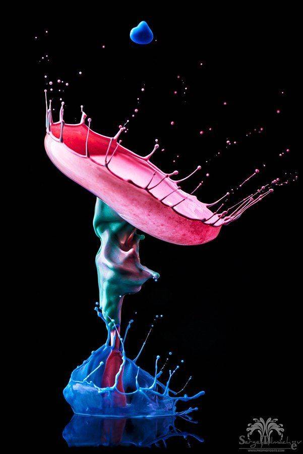 Art, Artist, Drop, Splash, Water, Waterdrop, Арт, Вода, Всплеск, Жидкость, Капли, Макро, СергейТолмачев, Сергей Толмачев