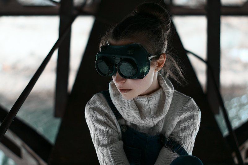 фотография, портрет, девушка Путешественница фото превью