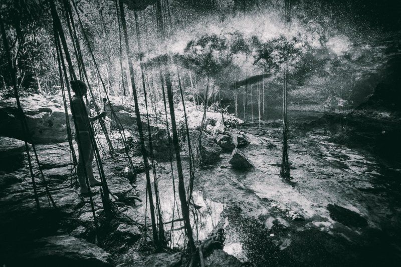 млечный путь, сказка, странный сенот Странный сенот. фото превью