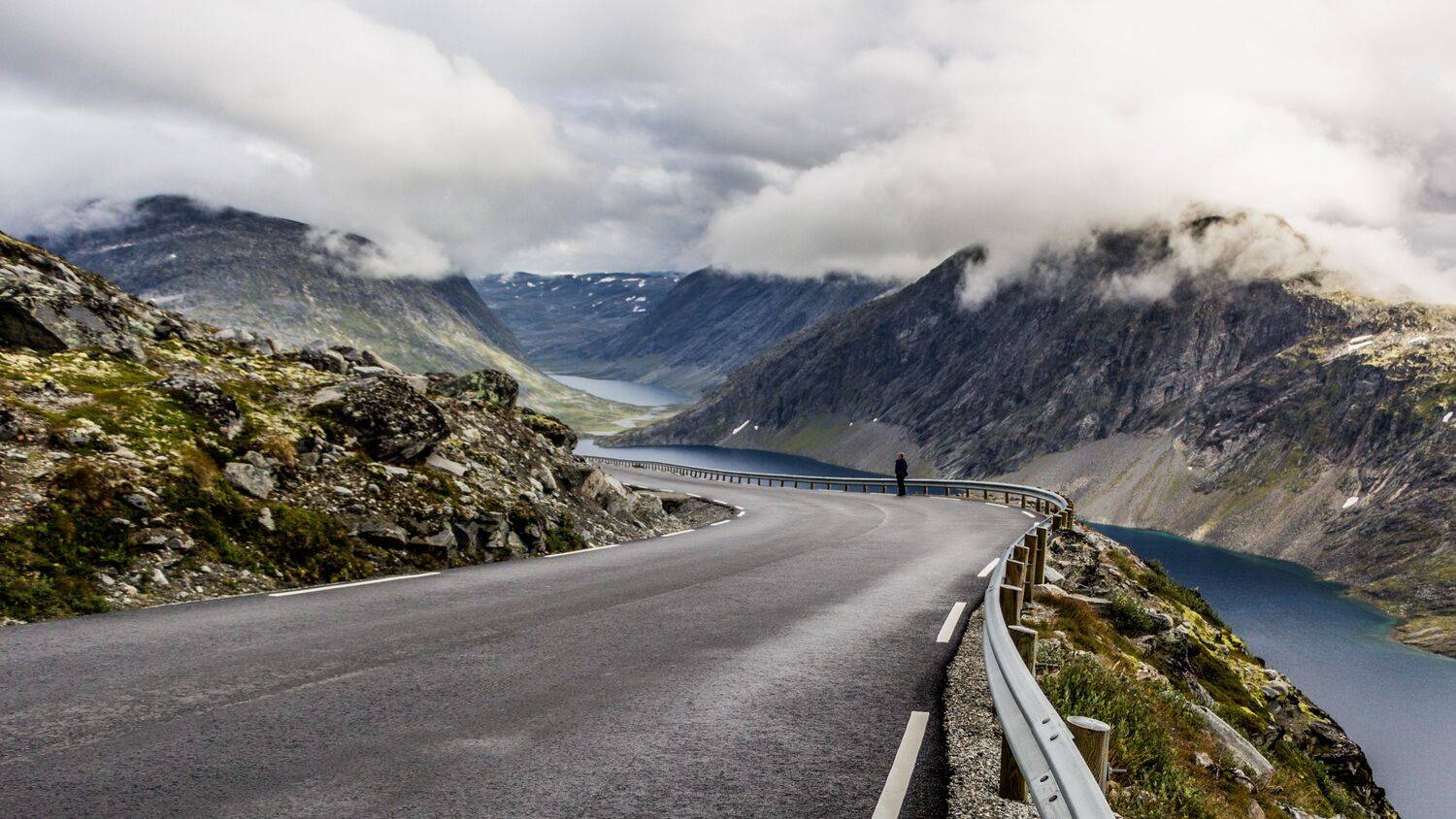 Горы, Норвегия, Облака, Путешествие, Фьиорды, Борис Раба