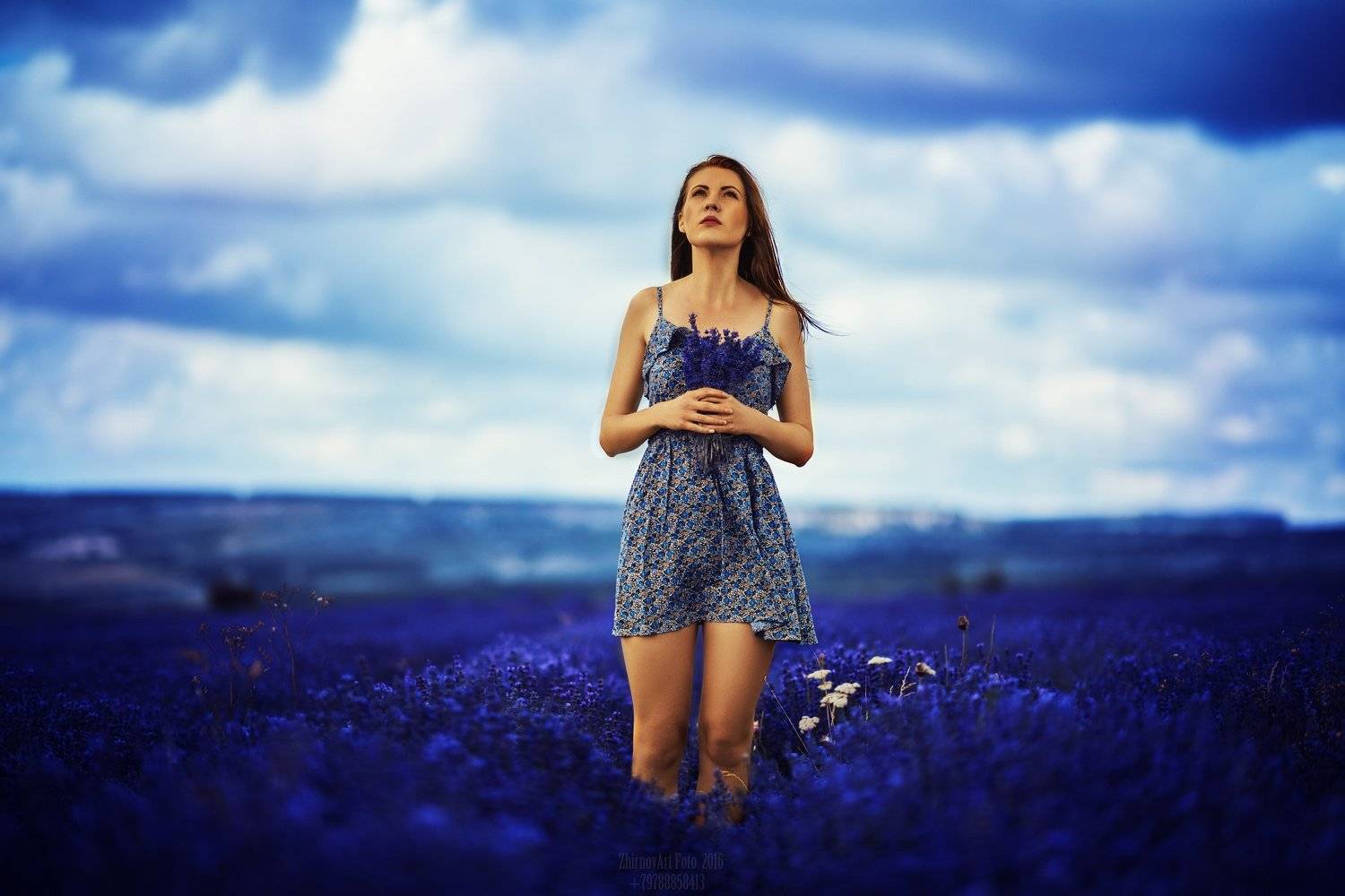 85mm, Girl, Lavender, People, Portrait, Илья  Жирнов