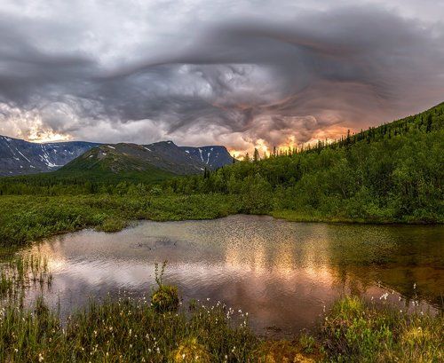 Закрутило, завертело, но на болоте тихо.