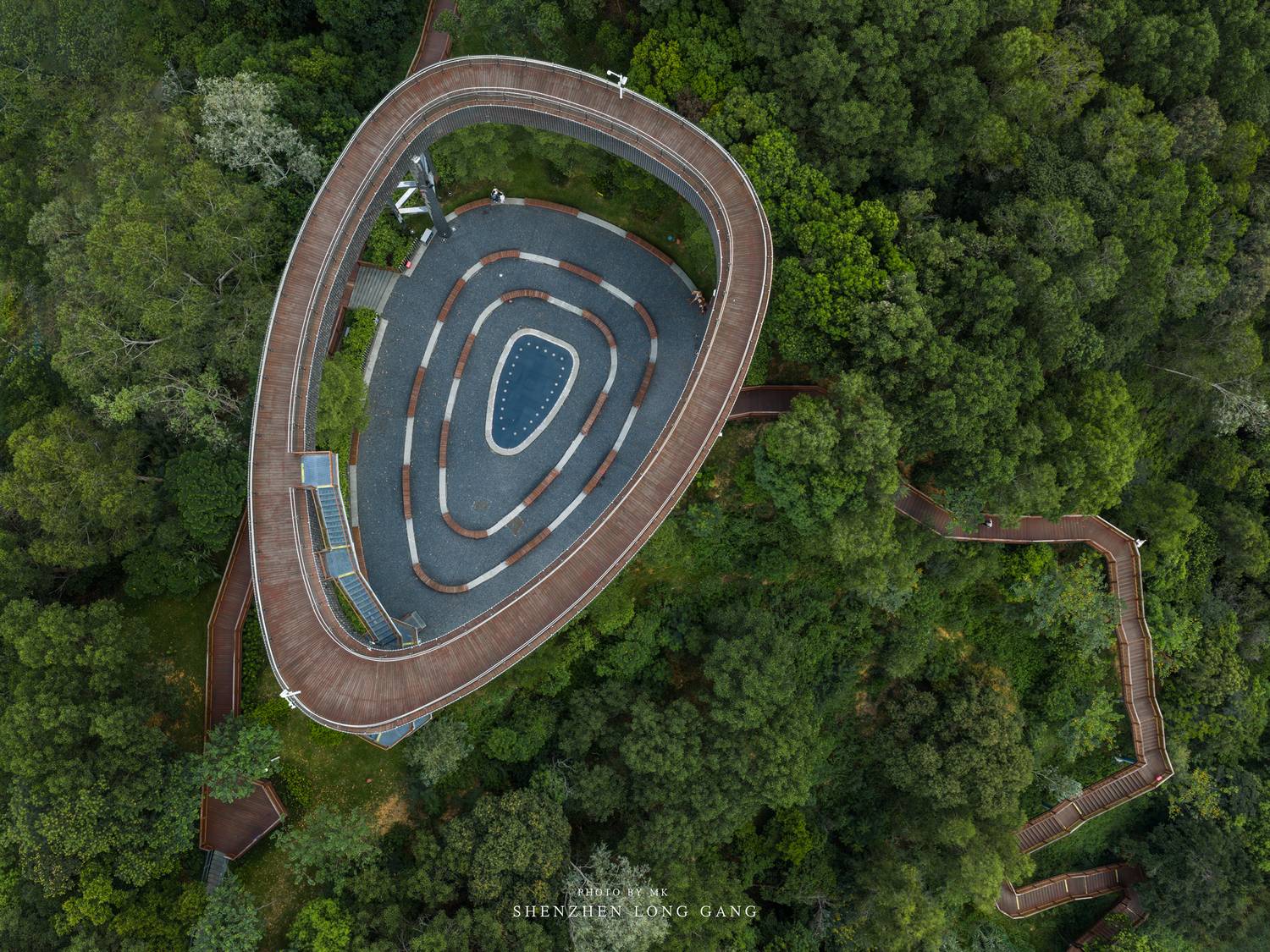 park  aerial photo, Yang TianFeng