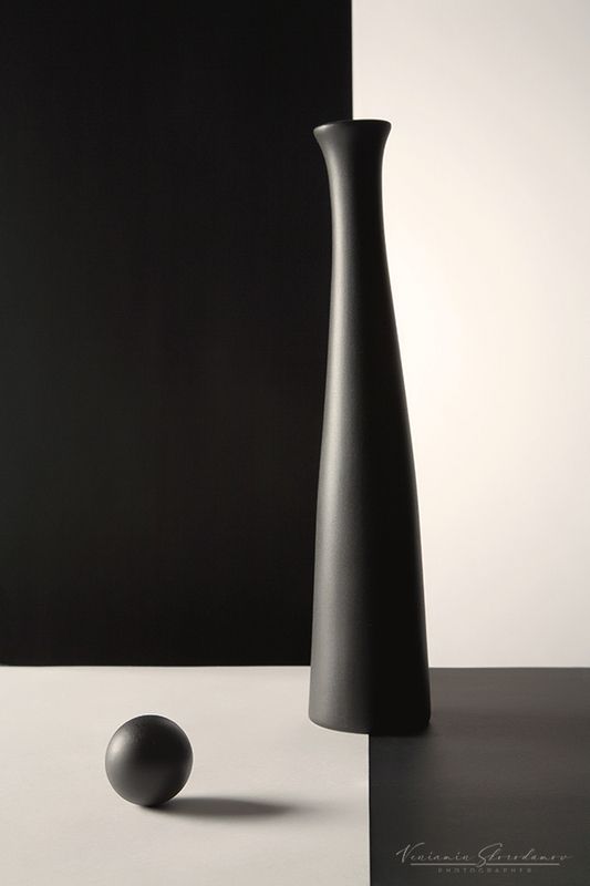 натюрморт, белое, чёрное, vensk Чёрное и Белое 2 фото превью