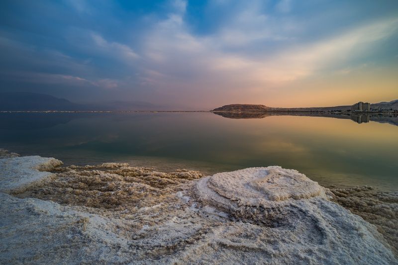 The Dead Sea,Sunset фото превью