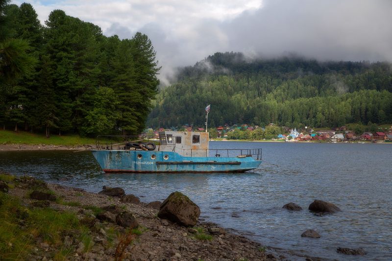 утро на оз. Телецкое фото превью