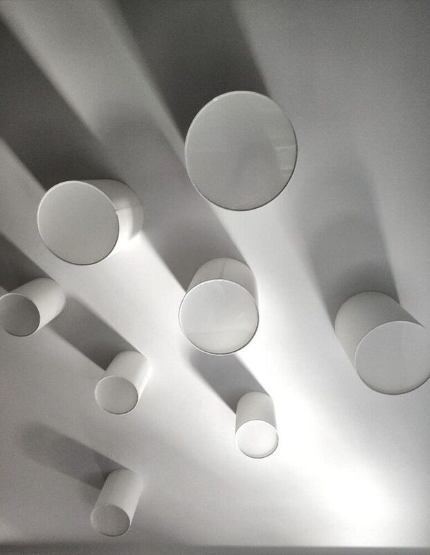 b&w, abstract, minimalism, ceiling Ceiling фото превью