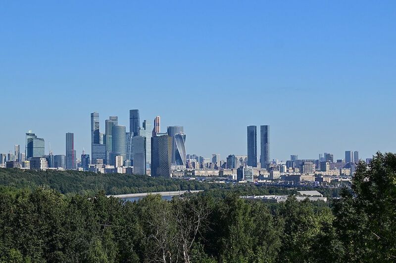 Вид с Воробьевых гор фото превью