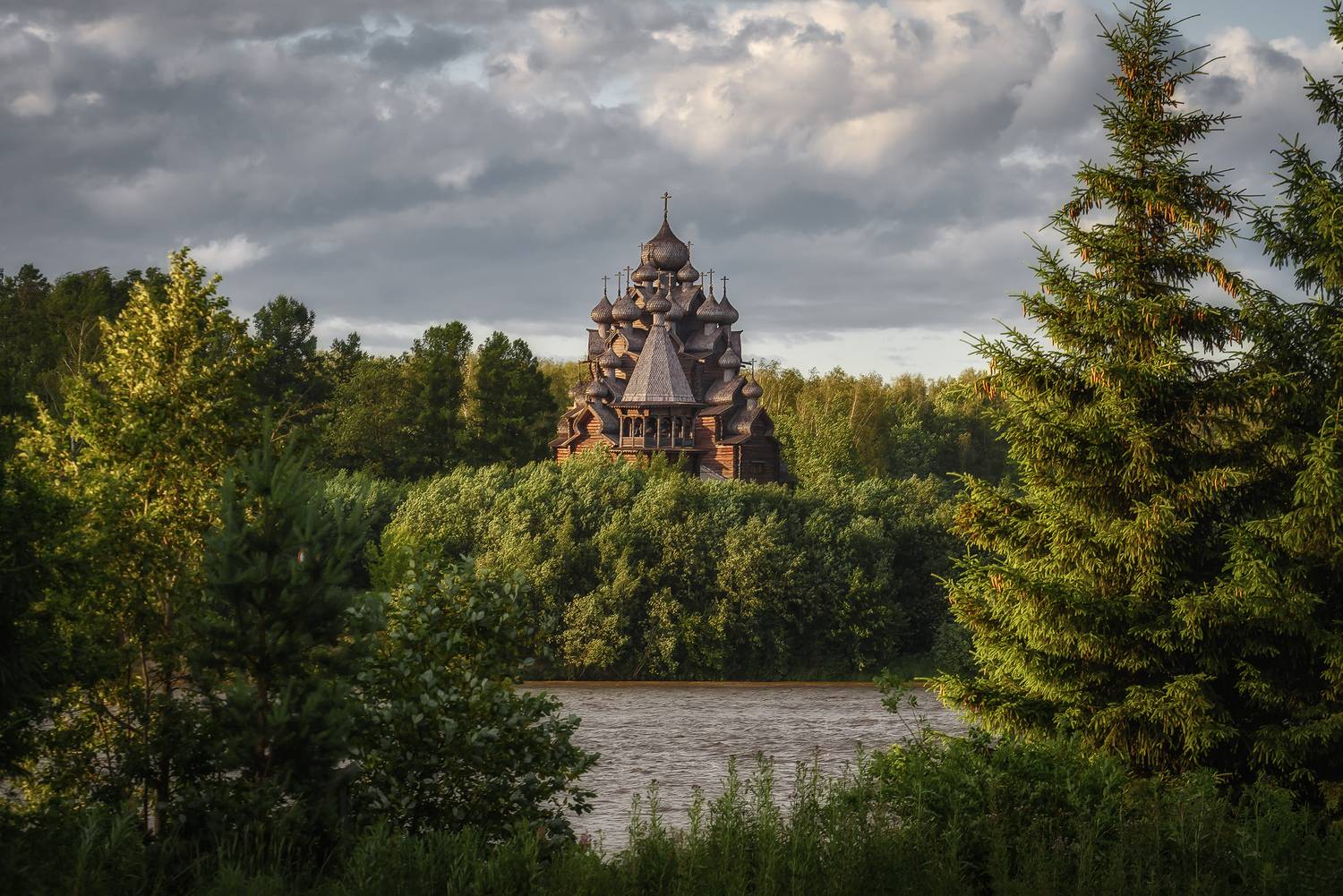 санкт-петербург, питер, город, храм, нева, деревянное зодчество, Zakharov Armen