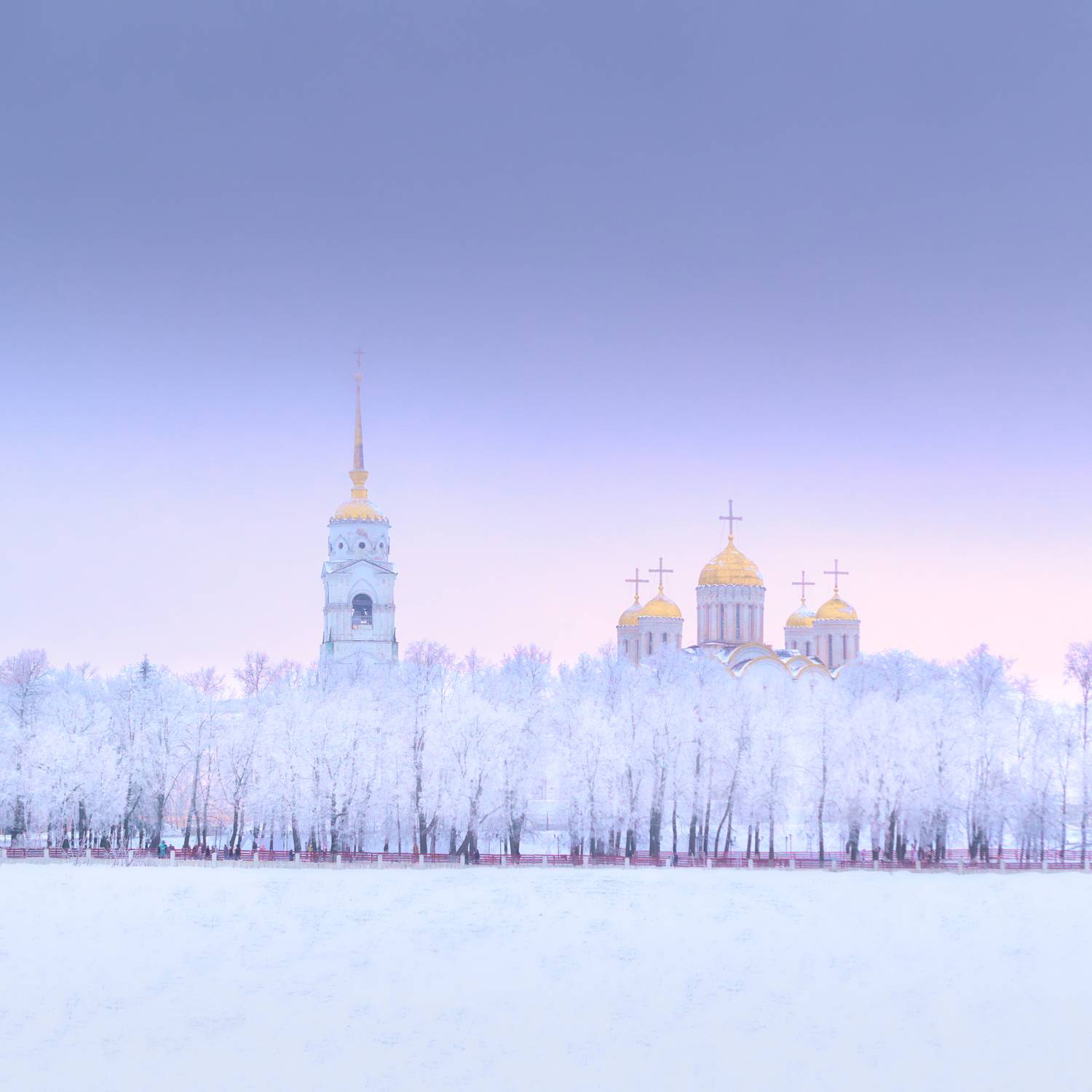 зимний, пейзаж, панорама, город, небо, золото, купола, храм, церковь, красочно, закат, архитектура, winter, landscape, panorama, city, sky, golden, domes, temple, church, colors, sunset, winter, snow, snowy, weather, architecture, Лебедев Кирилл