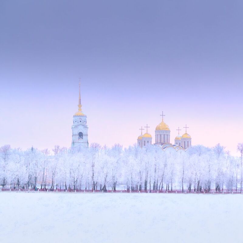 зимний, пейзаж, панорама, город, небо, золото, купола, храм, церковь, красочно, закат, архитектура, winter, landscape, panorama, city, sky, golden, domes, temple, church, colors, sunset, winter, snow, snowy, weather, architecture Snowy touch of winter фото превью