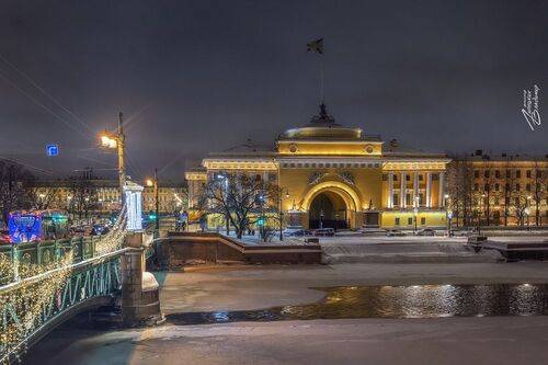 Санкт-Петербург новогодний