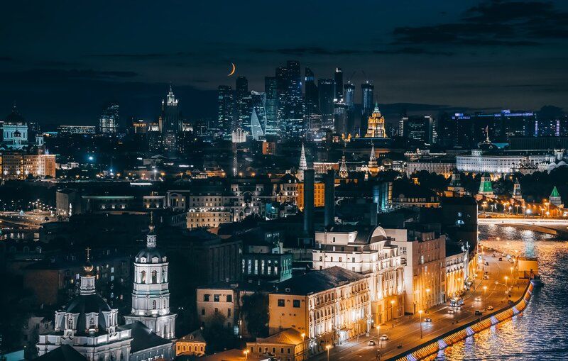 Вечерняя Москва фото превью