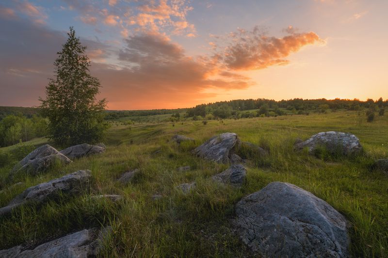 Закат на Ведьминых камнях фото превью