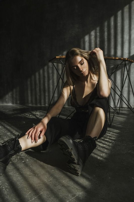 Студийный портрет фото превью