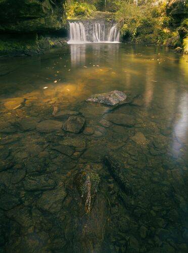 Lusatian waterfall