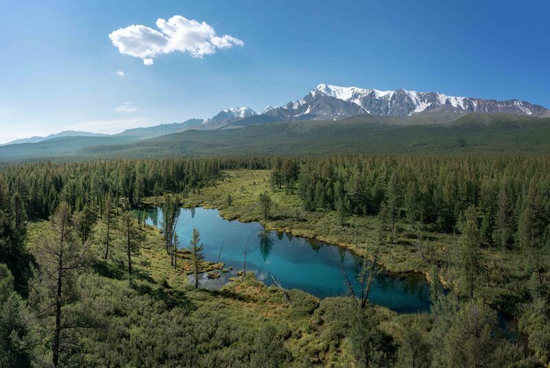 Оттенки Голубого озера... Shades of Blue Lake... фото превью