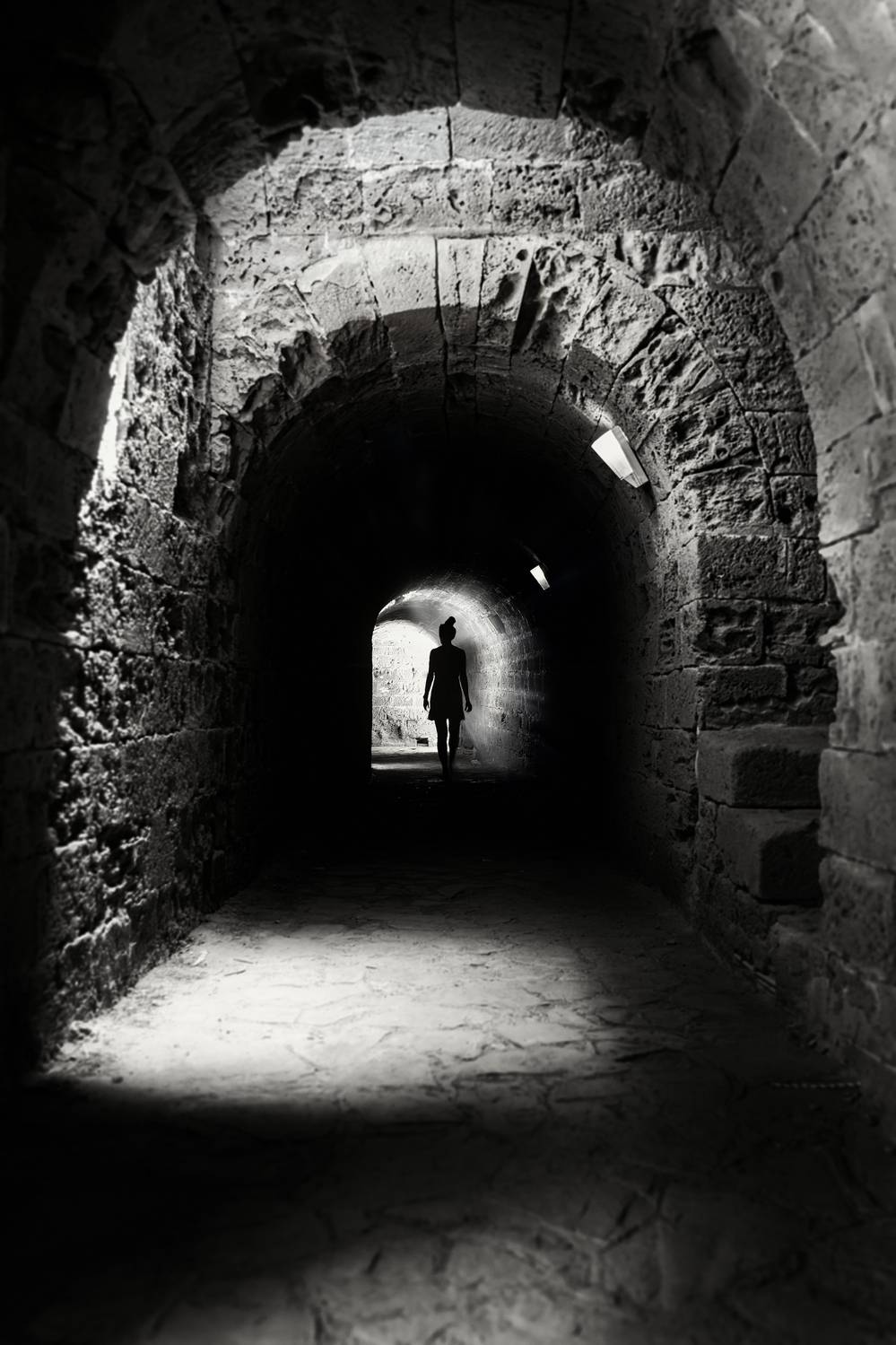 #Black #Black-and-white #Style #Tunnel #Tints and shades #Arch #Monochrome photography #Monochrome #Darkness #Building, Shpek Andrey