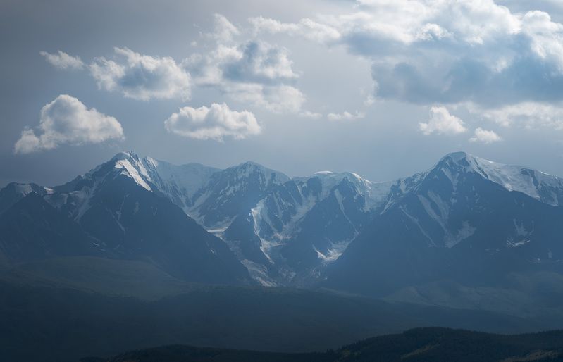 Хребты...  Ridges... фото превью