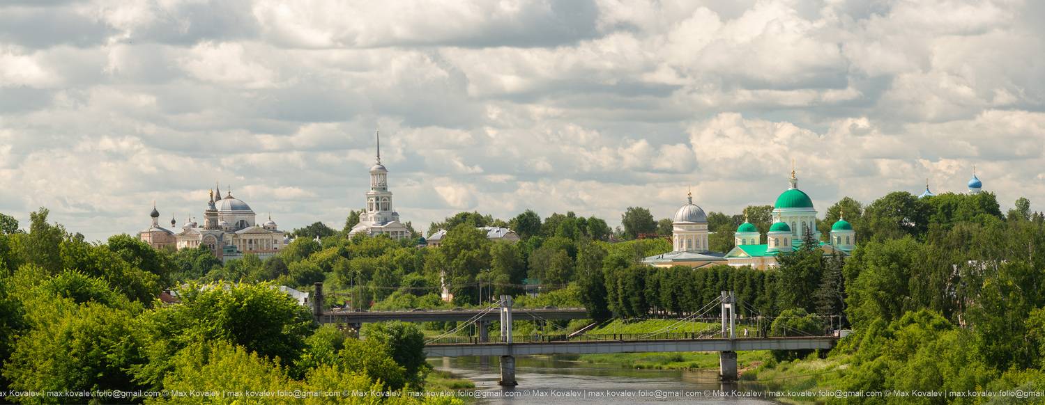 russia, torzhok, tver region, building, cathedral, church, monastery, summer, temple, бориса и глеба в торжке собор, борисоглебский монастырь в торжке, борисоглебский собор в торжке, входа господня в иерусалим в торжке, входоиерусалимская церковь в торжке, Ковалёв Максим