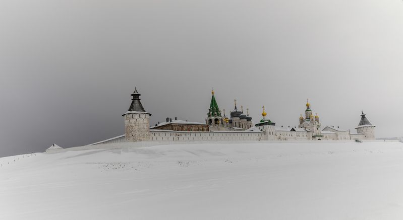 abashkin sergey, абашкин сергей, природа, forest, nature, пейзаж, монастырь, макарий, россия, волга,  нижний новгород, зима, макарьевский монастырь Макарий фото превью