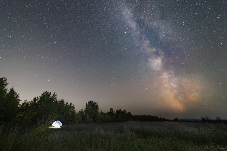 Звездная ночь фото превью