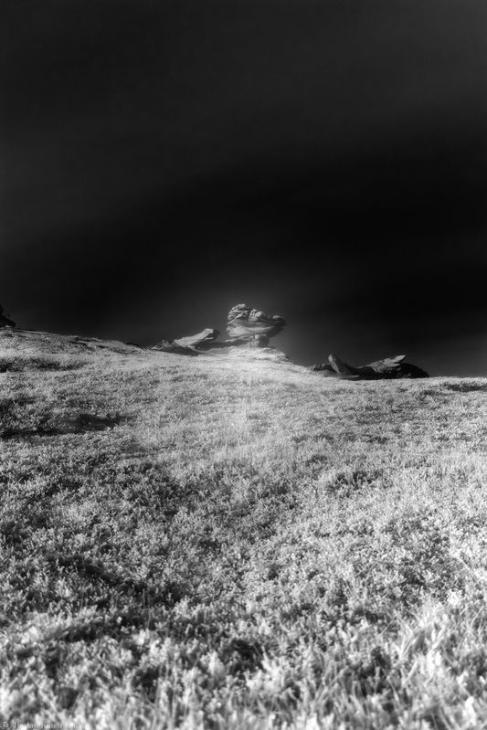 Берег рыжих камней Берег рыжих камней в ИК фото превью