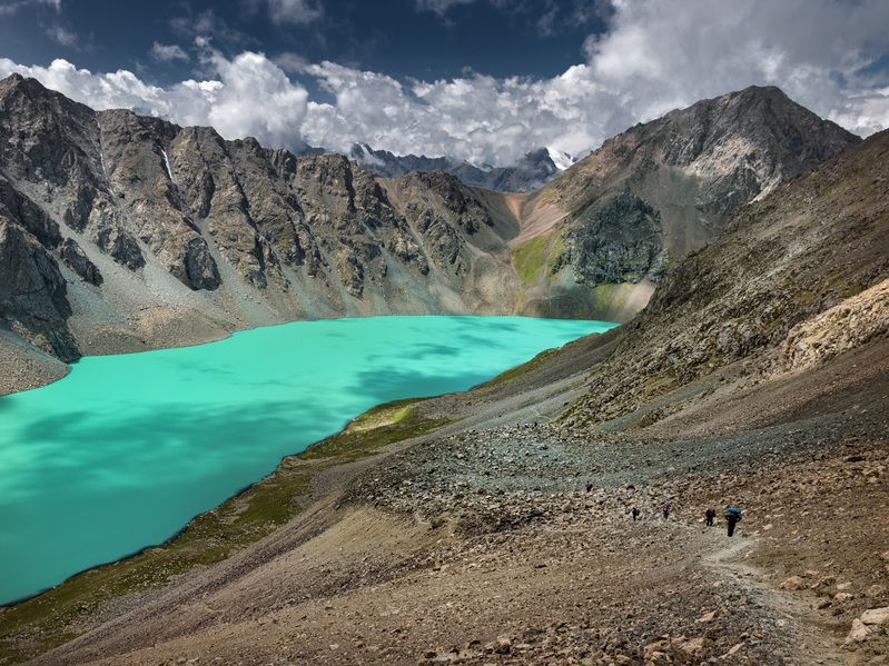 природа#пейзаж оз.Алаколь Киргизстан фото превью