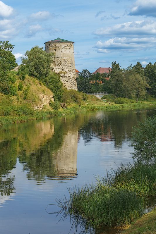 лето, небо, река, природа Август...Гремячая башня... фото превью