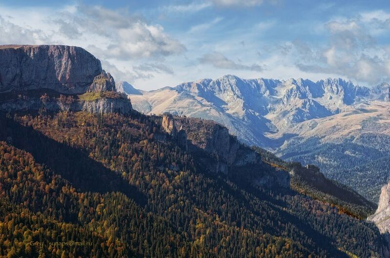 горы лес скалы бамбаки трю уруштен Твердыня фото превью