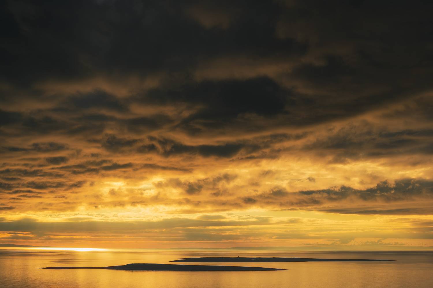 sunset, kola pennsula, kola, northern, landscape, sunlight, clouds, island,, Бугримов Егор