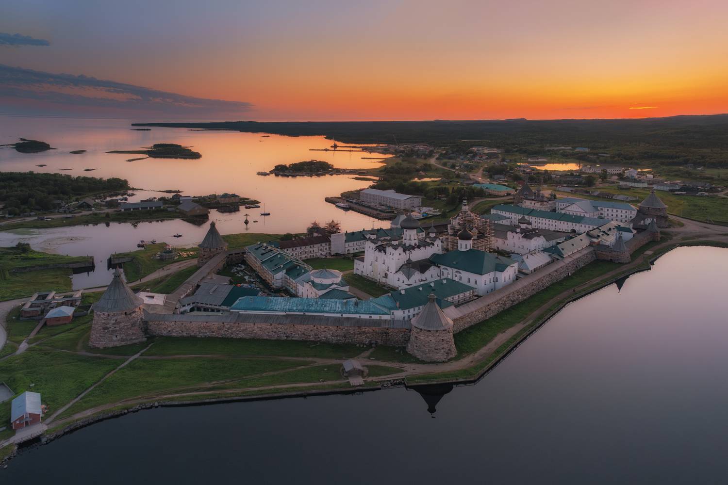 Соловки Соловецкий_монастырь белые_ночи Архангельская_область Белое_море, Шишкин Дмитрий