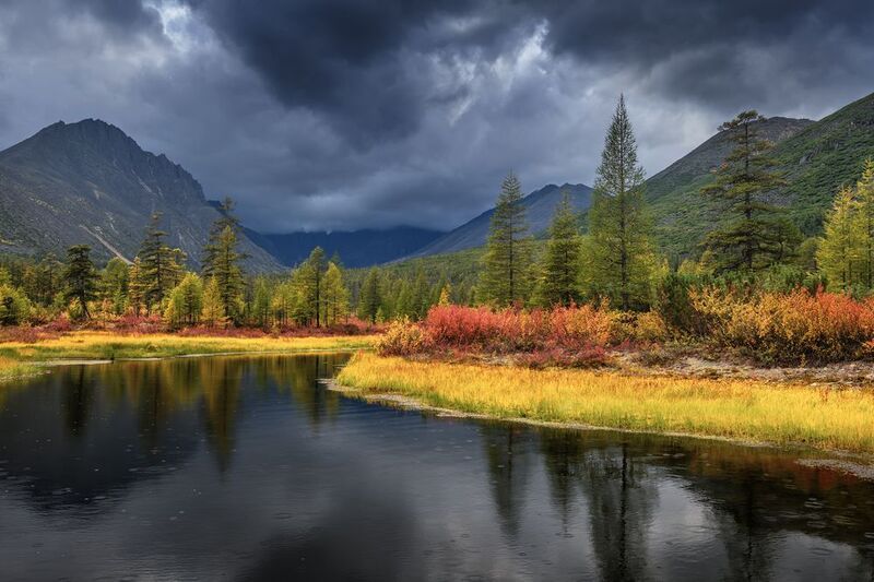 озеро джека лондона Кажется дождь начинается... фото превью