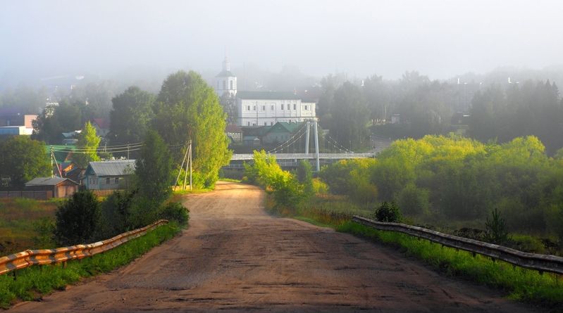 ильинско-подомское архангельская обл. Рассвет августа. фото превью