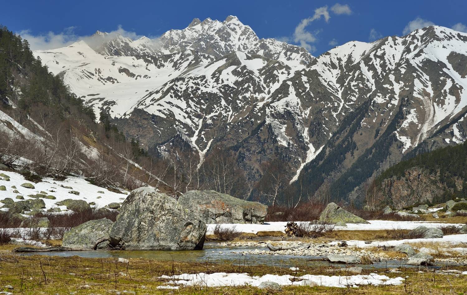 горы весна кавказ джалпокол, Александр Жарников