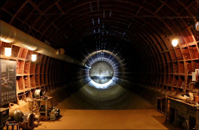 город, архитектура, подземка, бункер 703, тоннель Бункер 703 фото превью