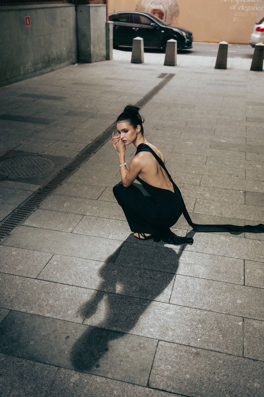 Девушка кошка фото превью