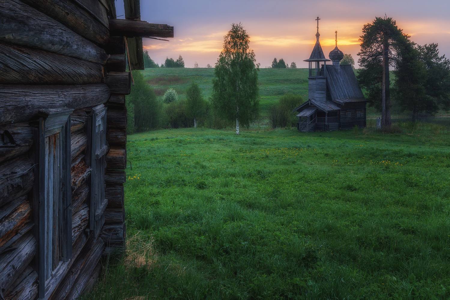 глазово, кенозерье, север, церковь, Морозов Сергей